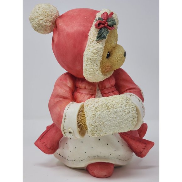 Christmas Alice "Cozy Warm Wishes Coming Your Way" Cherished Teddies 1993 - Picture 2 of 12